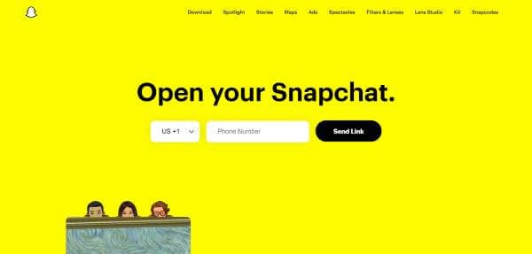 Snapchat sign up