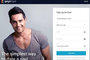 gaystryst sign up