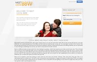 Meet Local BBW main page